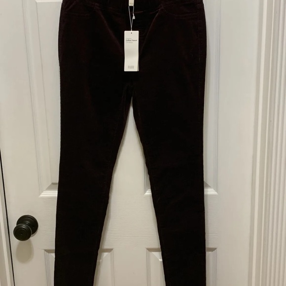 NWT EILEEN FISHER ORGANIC TENCEL CORDUROY XXS FALL/Winter JEGGINGS/leggings nice - Picture 7 of 7